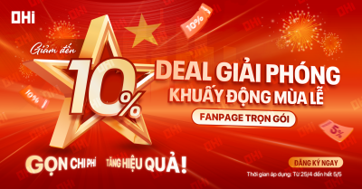 DEAL GIẢI PHÓNG - KHUẤY ĐỘNG MÙA LỄ - TẶNG NGAY ƯU ĐÃI ĐẾN 10%