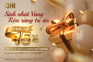 5 NĂM LÀM BẠN - NGÀN VẠN NIỀM VUI - ƯU ĐÃI ĐẾN 15%